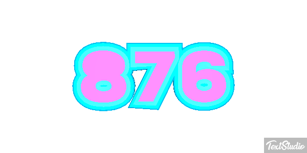 876 Texteffekt