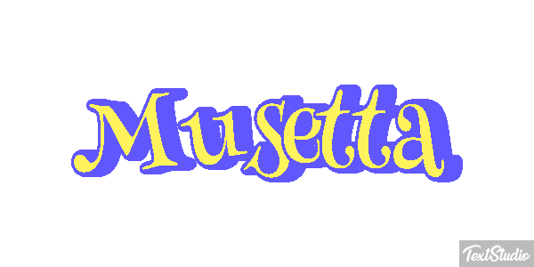 Musetta Effetto testo