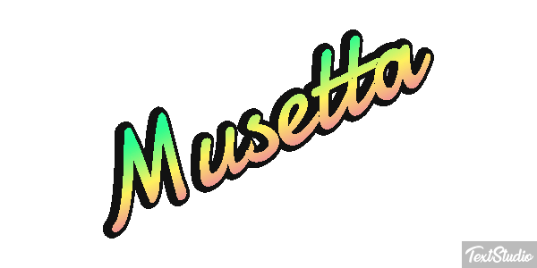 Musetta Effetto testo