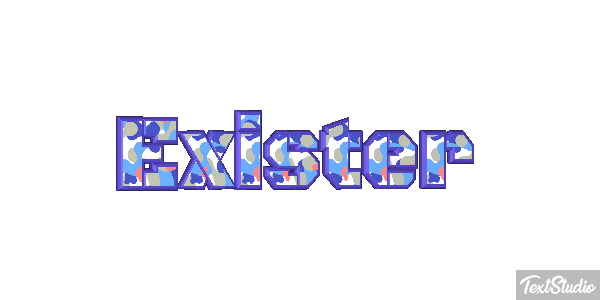 Exister Effet de texte