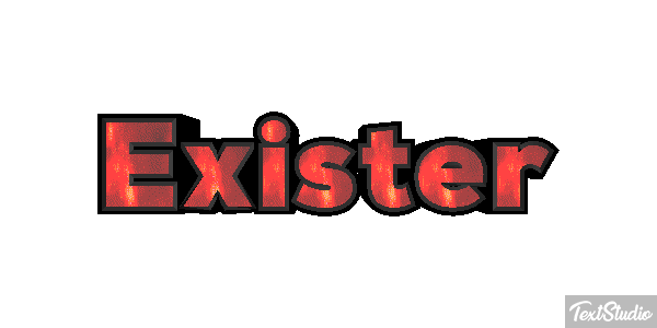 Exister Effet de texte