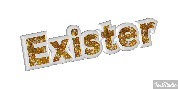 Exister Effet de texte