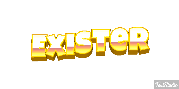 Exister Effet de texte