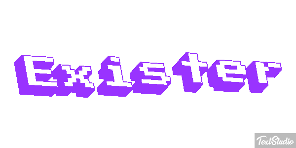 Exister Effet de texte