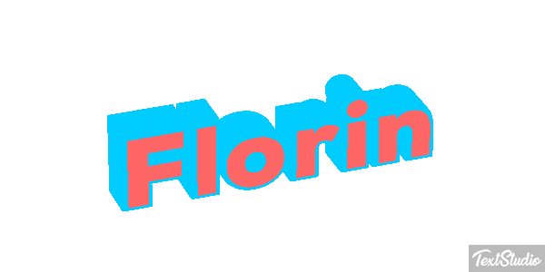 Florin Tekst effect