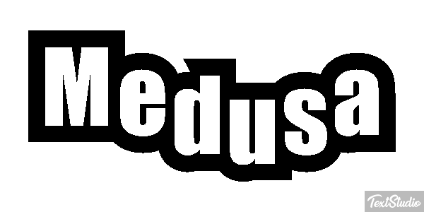 Medusa Tekst effect