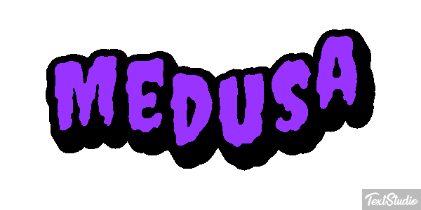 Medusa Tekst effect