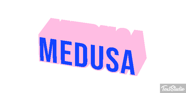 Medusa Tekst effect