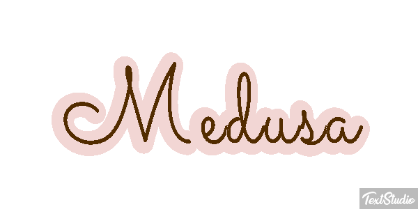 Medusa Tekst effect