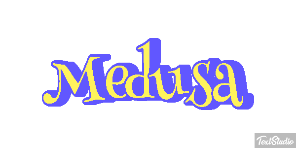 Medusa Tekst effect