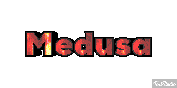 Medusa Tekst effect