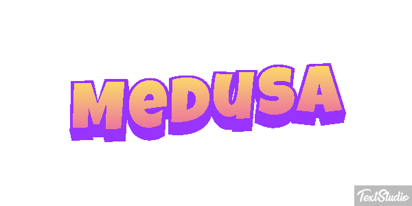 Medusa Tekst effect