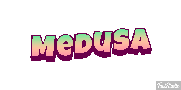 Medusa Tekst effect