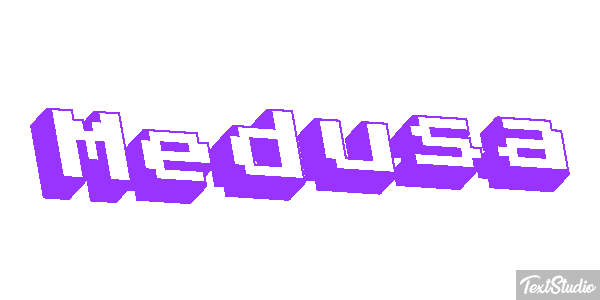 Medusa Tekst effect