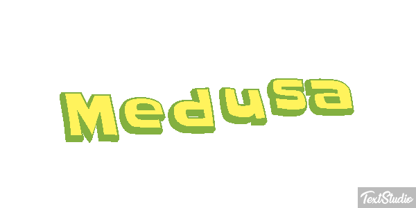 Medusa Tekst effect