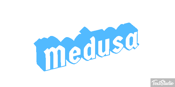 Medusa Tekst effect