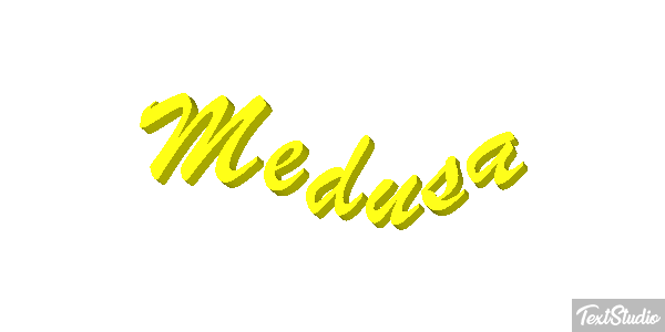 Medusa Tekst effect