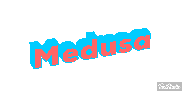 Medusa Tekst effect