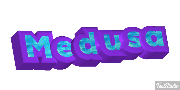 Medusa Tekst effect