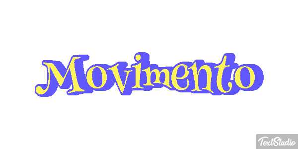 Movimento Efeito do texto