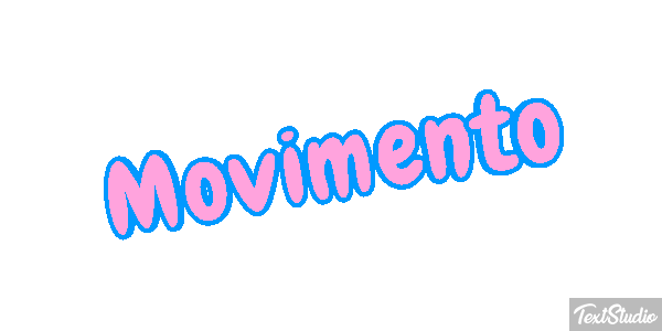 Movimento Efeito do texto