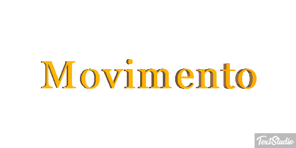 Movimento Efeito do texto