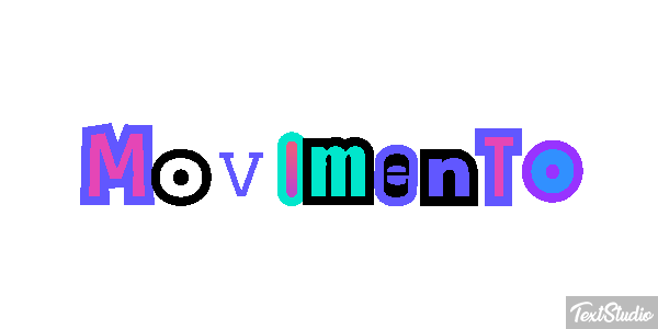 Movimento Efeito do texto