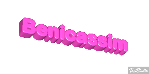 Benicàssim Текстовый эффект