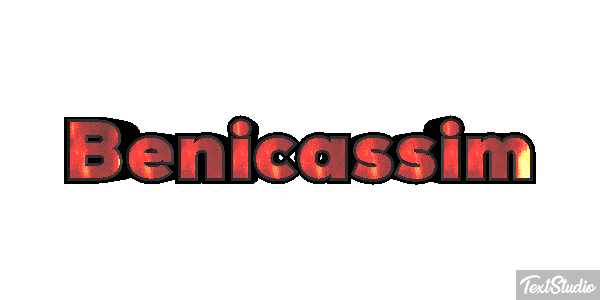 Benicàssim Текстовый эффект