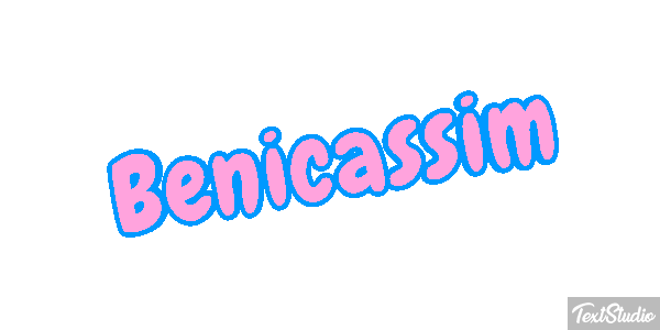 Benicàssim Текстовый эффект