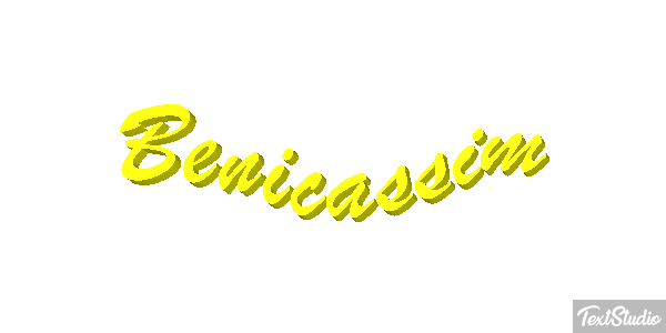 Benicàssim Текстовый эффект