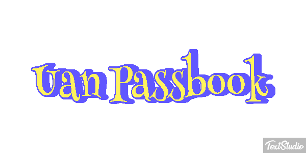 Uan Passbook Текстовый эффект