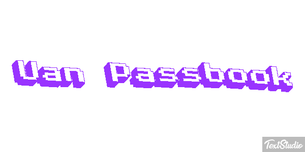 Uan Passbook Текстовый эффект