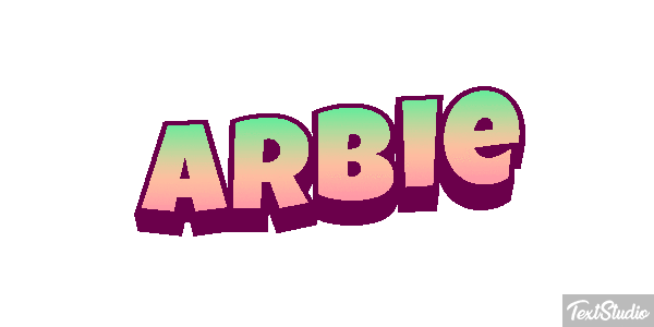 Arbie Text effect