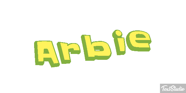 Arbie Text effect