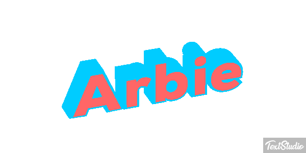 Arbie Text effect