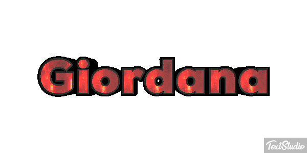 Giordana Effetto testo