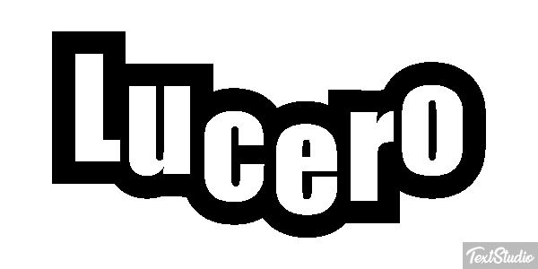 Lucero Text effect