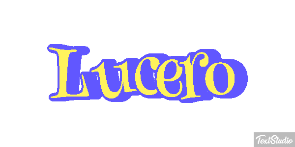 Lucero Text effect