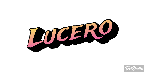 Lucero Text effect