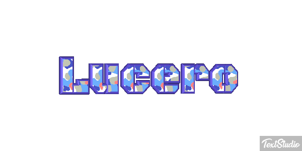 Lucero Text effect