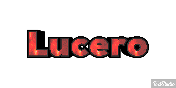 Lucero Text effect