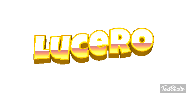 Lucero Text effect