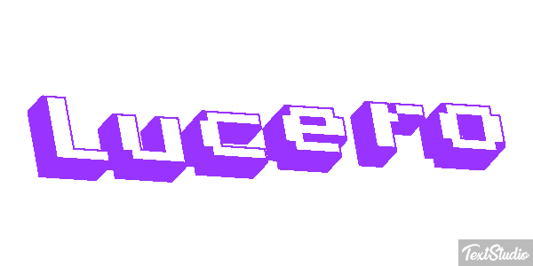 Lucero Text effect