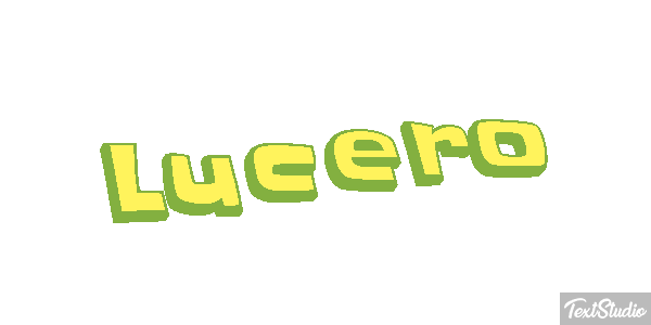 Lucero Text effect