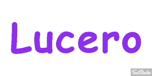 Lucero Text effect