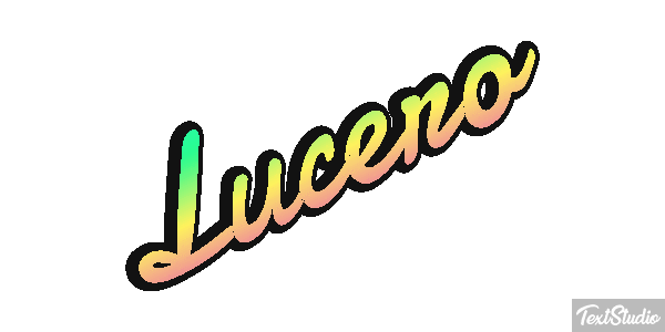 Lucero Text effect
