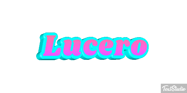 Lucero Text effect
