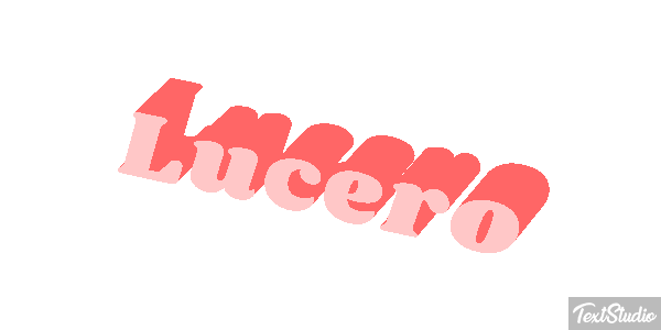 Lucero Text effect