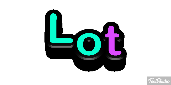 Lot Texteffekt